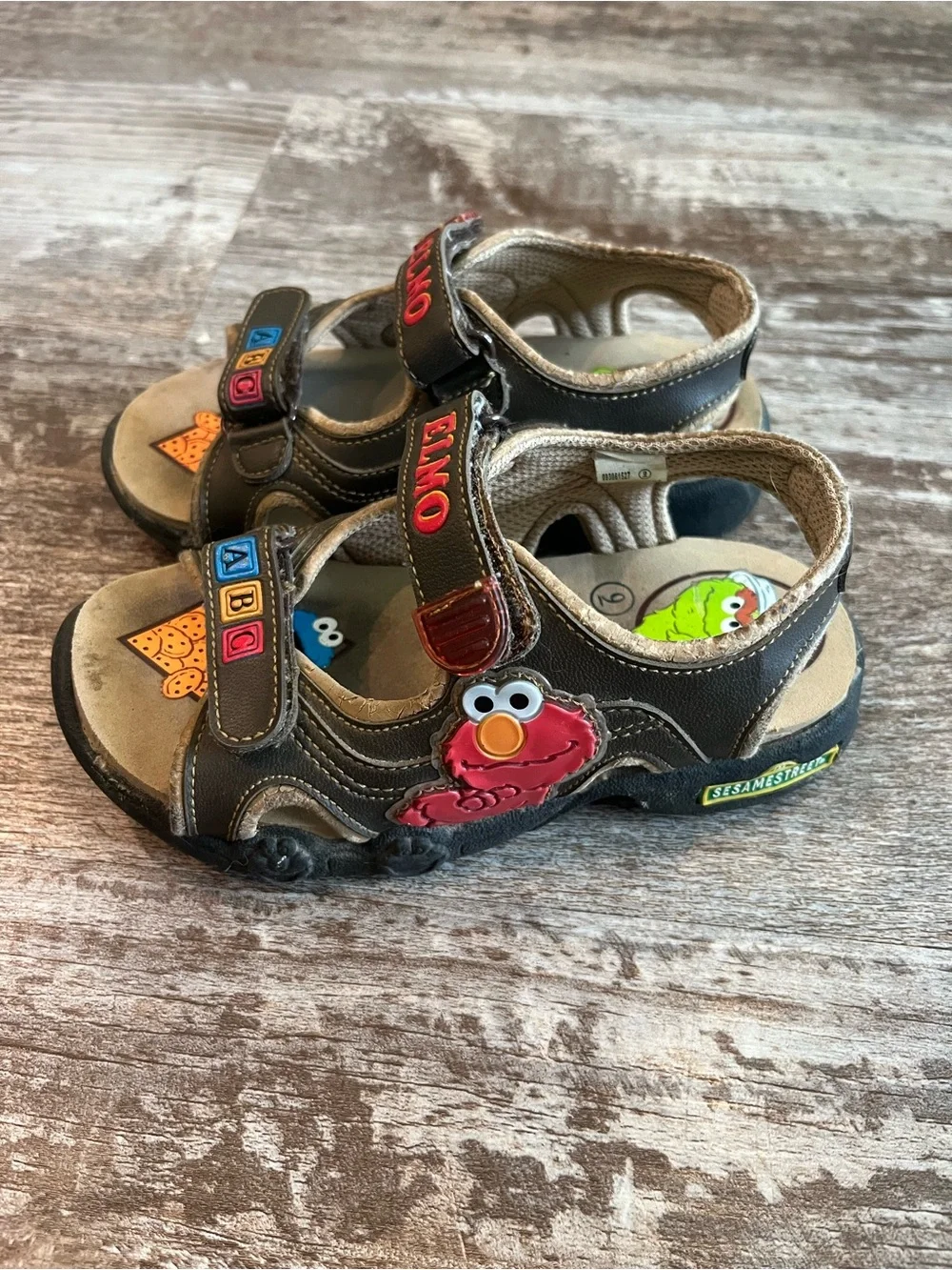 Y2K Kids Elmo Sandals